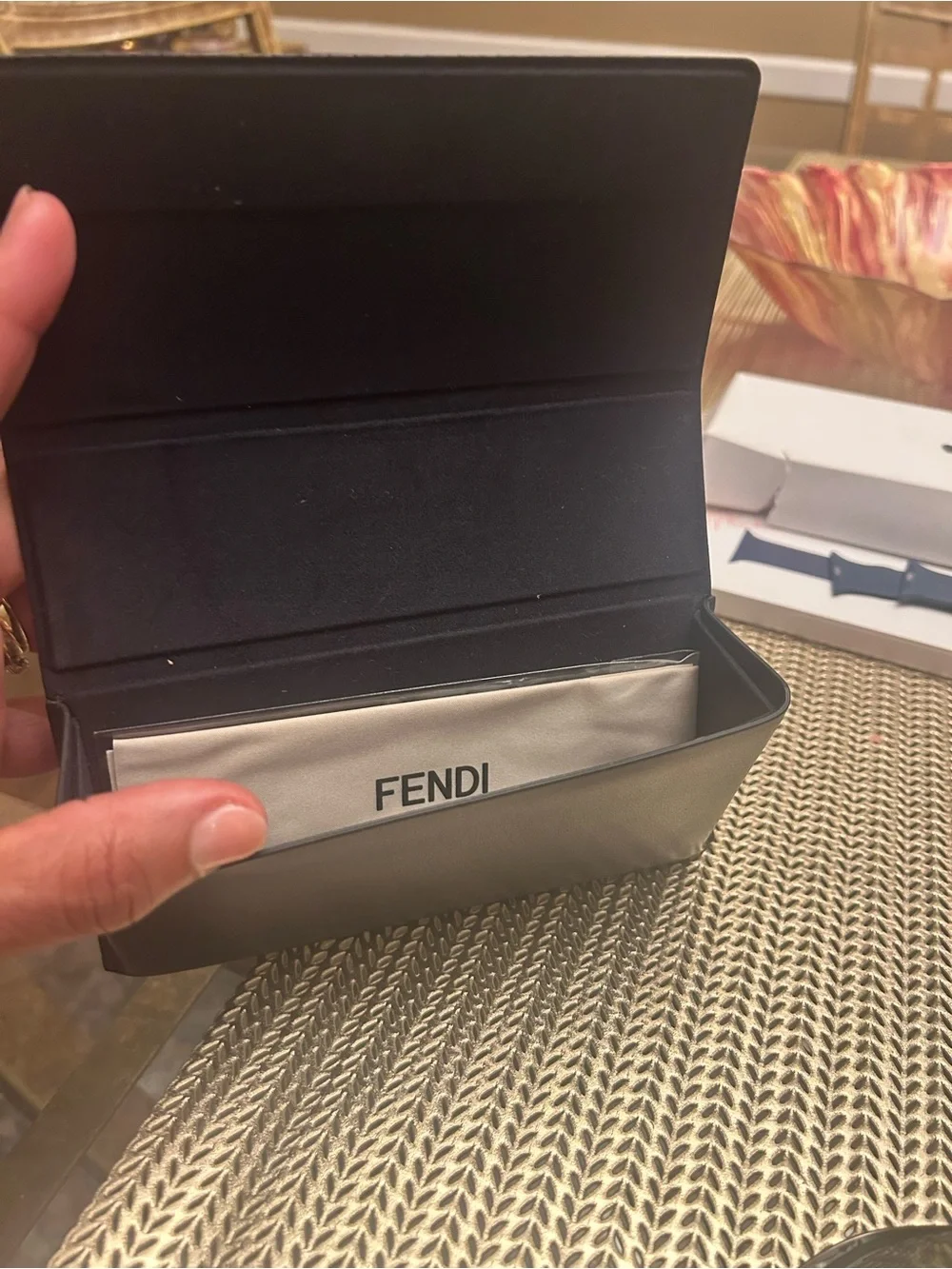 Fendi Sunglasses w/Leather Fendi Case - New!
